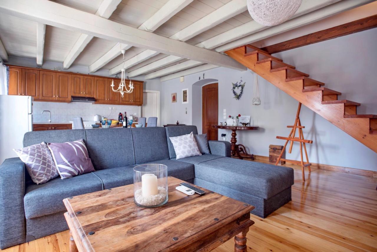 Luxury Family House With Backyard Apartment Mantouki Luaran gambar