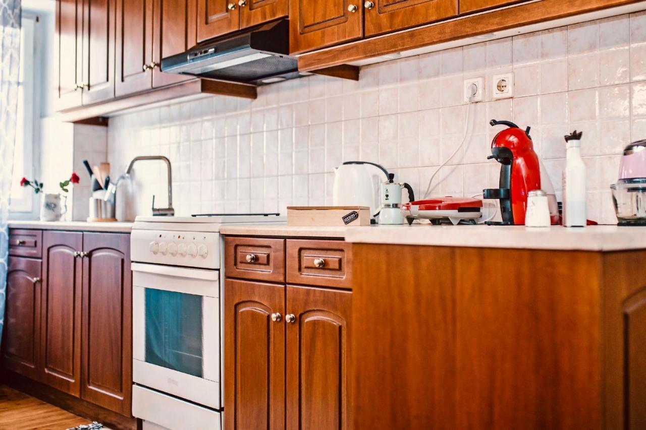 Luxury Family House With Backyard Apartment Mantouki Luaran gambar